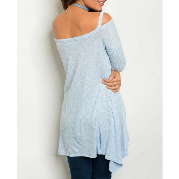 Light Blue Tunic Top {Peach Love} - Picture 3 of 3